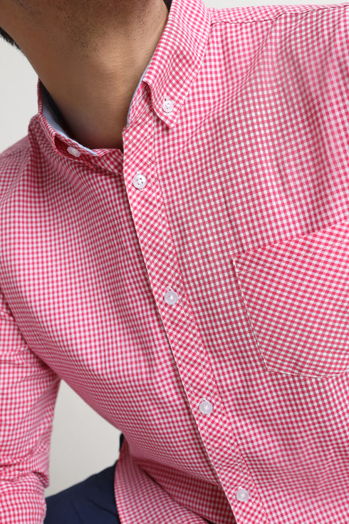 The Red Checkered Shirt